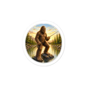 Bigfoot Fishin' vinyl decals