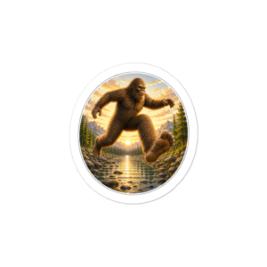 Bigfoot Jumpin' vinyl decals