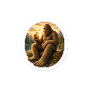Bigfoot Chillin' vinyl decals