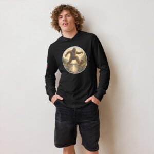 Bigfoot Jumpin' hooded long-sleeve tee
