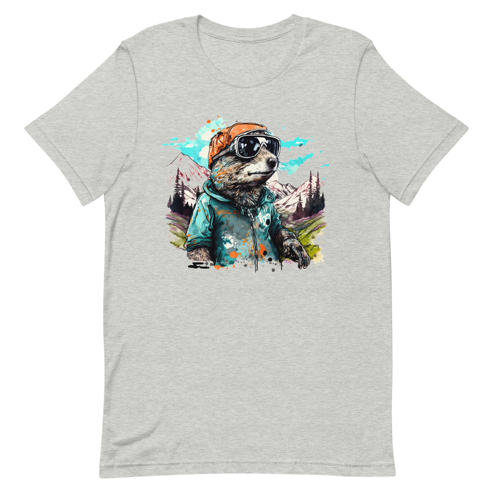 Hipster Marmot t-shirt - Image 6