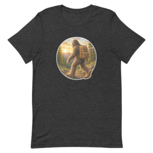 Bigfoot Hikin' t-shirt