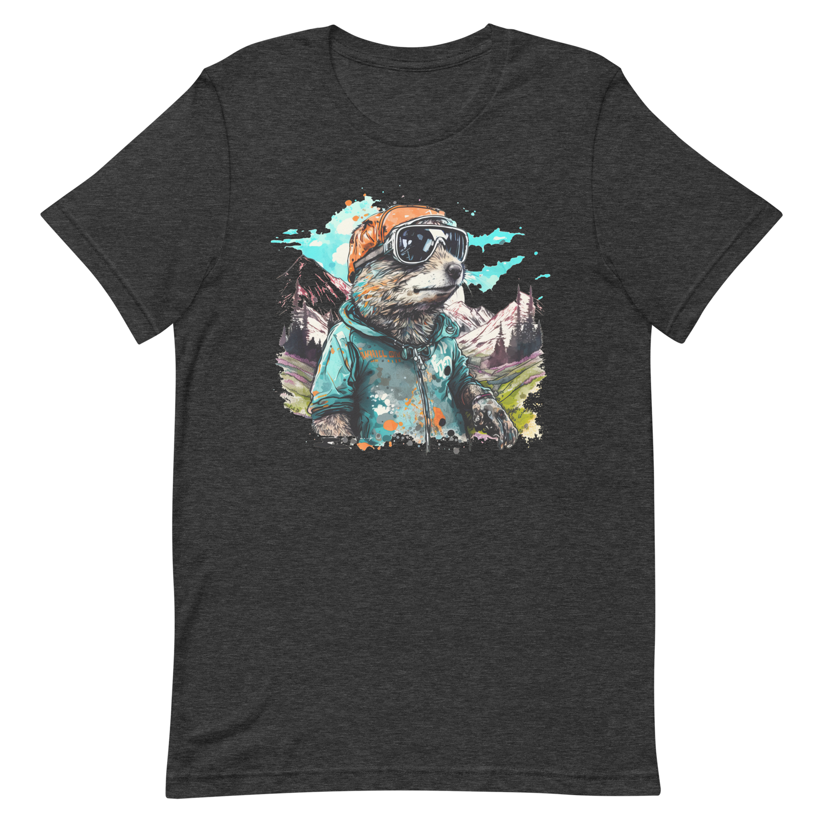 Hipster Marmot t-shirt