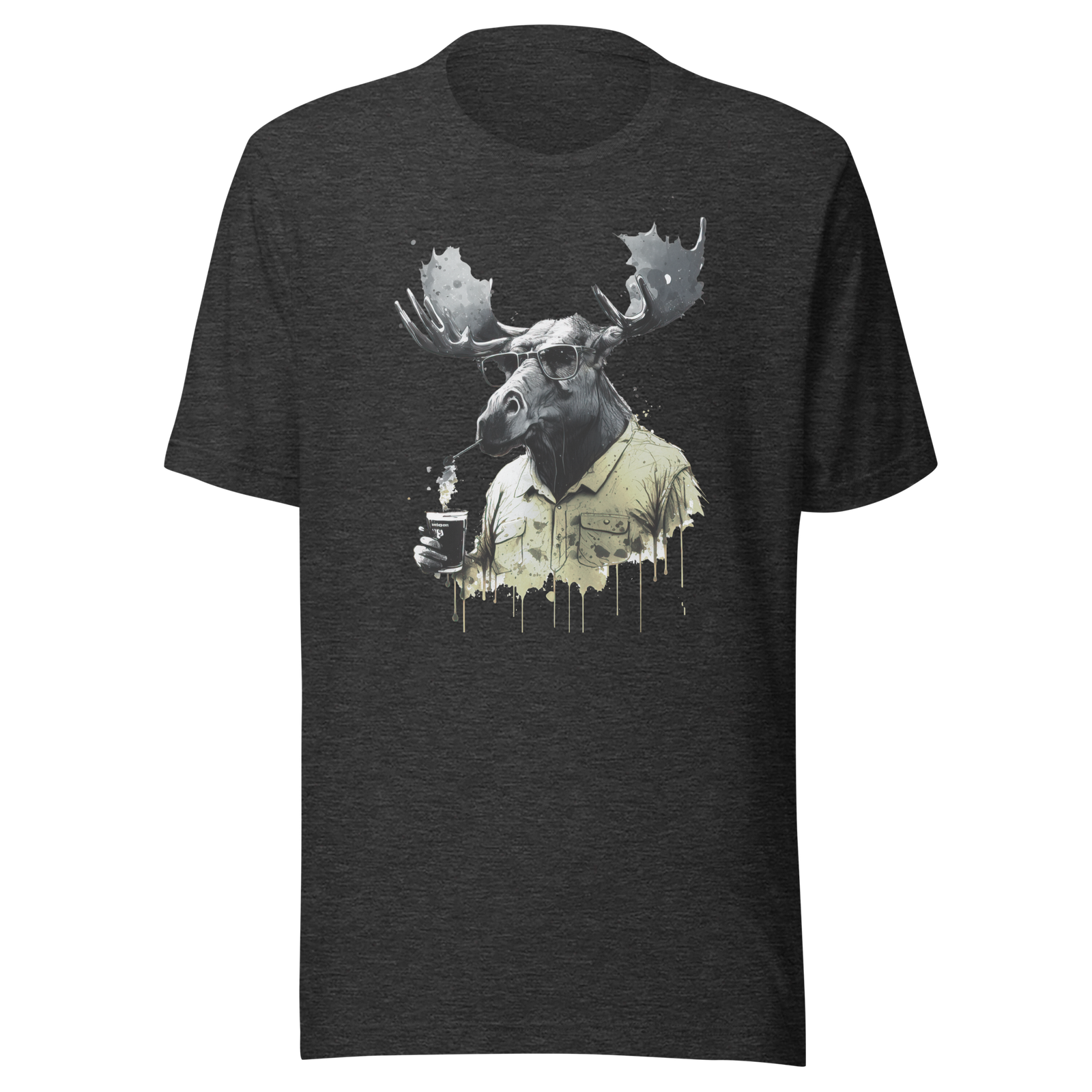 Running on Black Coffee t-shirt - Image 5