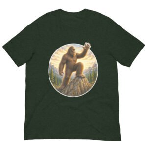 Bigfoot Climbin' t-shirt