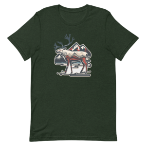 Haida-inspired Mountain Caribou t-shirt