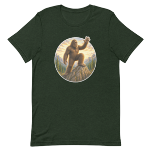 Bigfoot Climbin' t-shirt