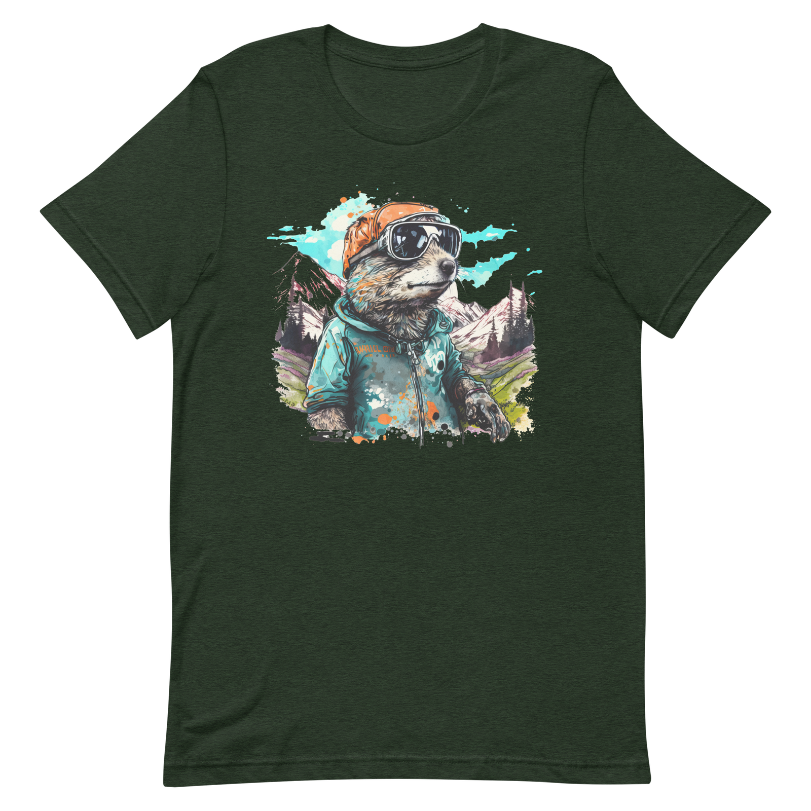 Hipster Marmot t-shirt - Image 4