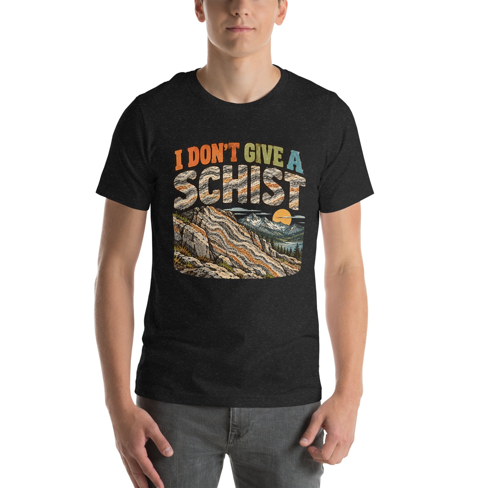 I Don't Give a Schist Unisex t-shirt - Image 2